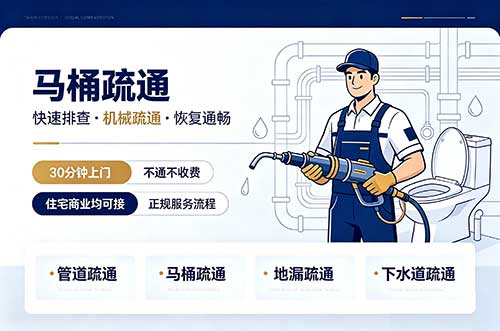 福安马桶疏通