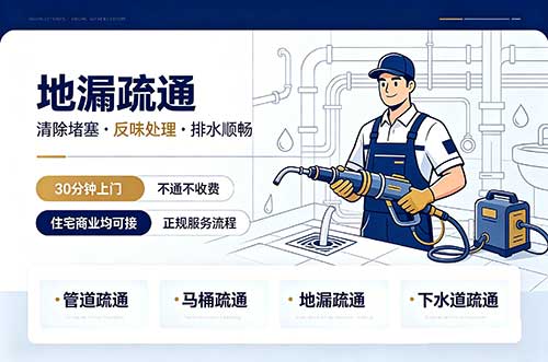 福安地漏疏通